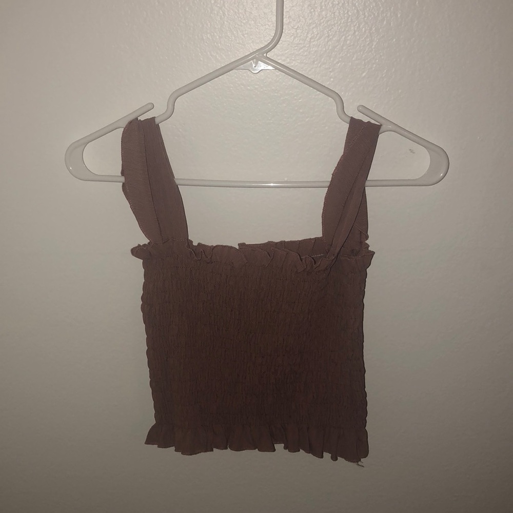 Smocked Tank Crop